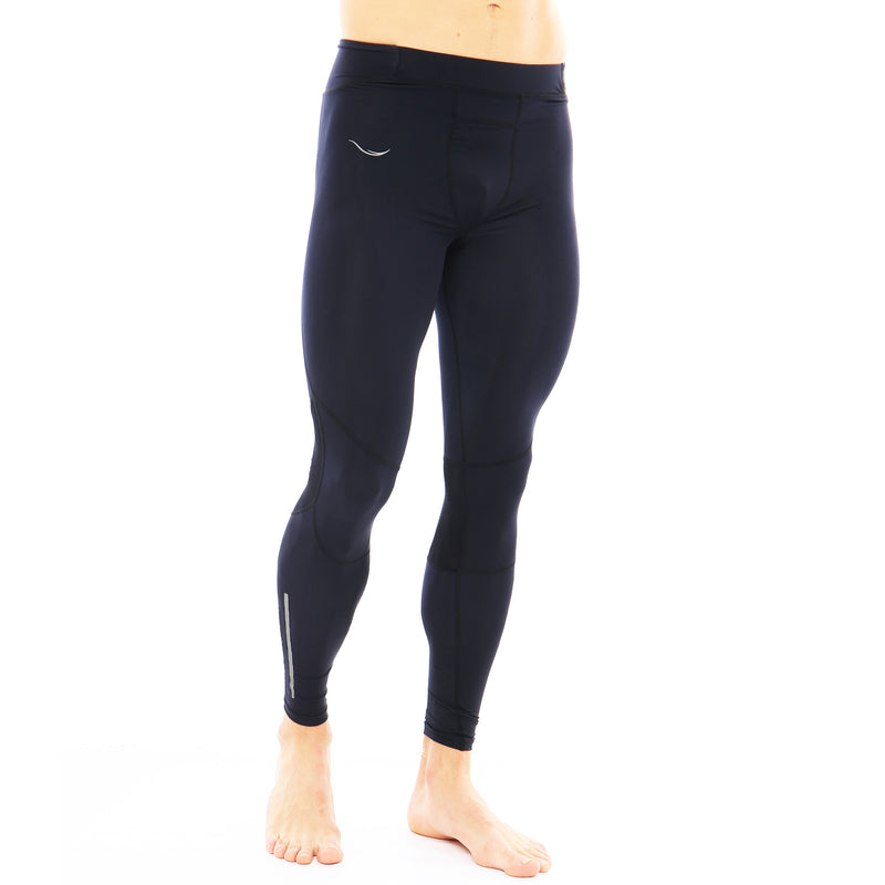 Mens Athletic Dry Fit Compression Pants Ankle Length 4 Way Stretch
